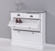 Shoe rack with 2 doors, 2 drawers - Color Top_P072 - Color Corp_P004 - DOUBLE COLORED
