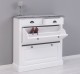 Shoe rack with 2 doors, 2 drawers - Color Top_P072 - Color Corp_P004 - DOUBLE COLORED