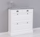 Shoe rack with 2 doors, 2 drawers - Color Top_P072 - Color Corp_P004 - DOUBLE COLORED