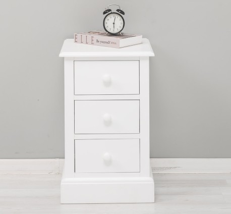 3 Drawer Bedside Chest -...