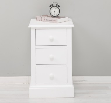 3 Drawer Bedside Chest - Color_P004 - PAINT