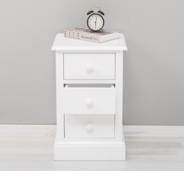 3 Drawer Bedside Chest - Color_P004 - PAINT