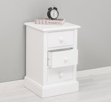 3 Drawer Bedside Chest - Color_P004 - PAINT