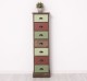 Narrow chest of drawers with 7 drawers