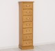 Narrow chest of drawers with 7 drawers