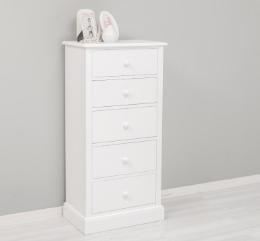 5 Drawer Tall Chest - Color_P004 - PAINT
