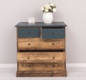 Chest of drawers with 2 narrow drawers + 3 wide drawers