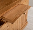 Kitchen sideboard 3 doors, 3 drawers BAS + 2 doors, 4 drawrs SUP, oak - P061 - LACQUERED
