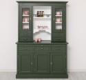 Kitchen sideboard 3 doors, 3 drawers BAS + 2 doors, 4 drawrs SUP, oak - ColoR Ext._P115 - Color Int._P004 - DOUBLE COLORED