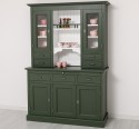 Kitchen sideboard 3 doors, 3 drawers BAS + 2 doors, 4 drawrs SUP, oak - ColoR Ext._P115 - Color Int._P004 - DOUBLE COLORED