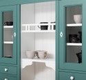 Kitchen sideboard 3 doors, 3 drawers BAS + 2 doors, 4 drawrs SUP, oak - Color Top_P061 - Color Ext._P117 - Color Int._P004 - TRI