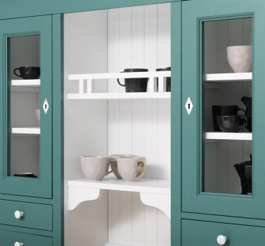 Kitchen sideboard 3 doors, 3 drawers BAS + 2 doors, 4 drawrs SUP, oak - Color Top_P061 - Color Ext._P117 - Color Int._P004 - TRI