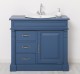 Bathroom ornamental cabinet 3 drawers 1 door, oak, sink included the price â€“ Color_P113 â€“ PAINT
