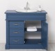 Bathroom ornamental cabinet 3 drawers 1 door, oak, sink included the price â€“ Color_P113 â€“ PAINT