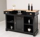 Bar 160cm, oak top