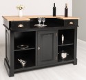 Bar 160cm, oak top