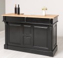 Bar 160cm, oak top