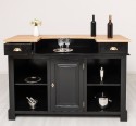 Bar 160cm, oak top