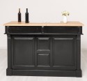 Bar 160cm, oak top