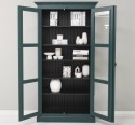 Glass display case, 2 doors with Cremone