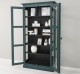 Glass display case, 2 doors with Cremone