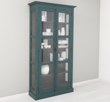 Glass display case, 2 doors with Cremone