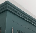 Glass display case, 2 doors with Cremone