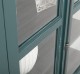 Glass display case, 2 doors with Cremone