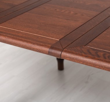 Extendable oval table 180 / 220cm, oak top