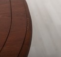 Extendable oval table 180 / 220cm, oak top