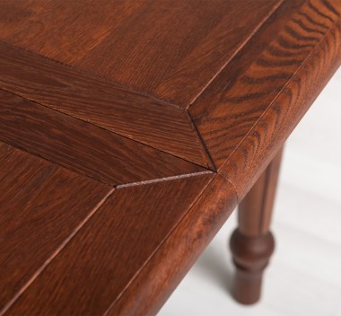 Extendable oval table 180 / 220cm, oak top