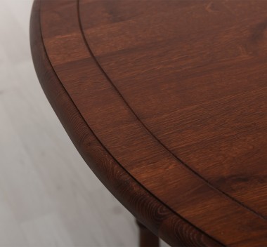 Extendable oval table 180 / 220cm, oak top