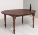 Extendable oval table 180 / 220cm, oak top