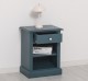 Nightstand with 1 drawer and open shelves