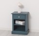 Nightstand with 1 drawer and open shelves