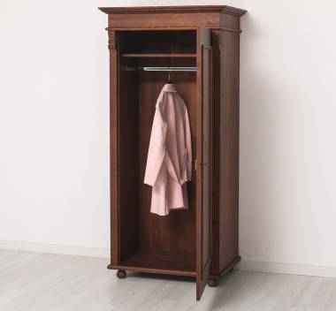 Wardrobe with 1 door