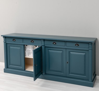 Buffet with 4 doors and 4 drawers, Directoire Collection
