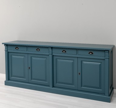 Buffet with 4 doors and 4 drawers, Directoire Collection
