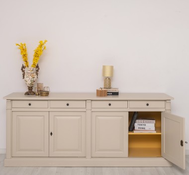 Buffet with 4 doors and 4 drawers, Directoire Collection