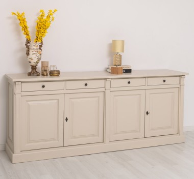 Buffet with 4 doors and 4 drawers, Directoire Collection