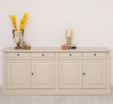 Buffet with 4 doors and 4 drawers, Directoire Collection