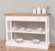 Console with 3 drawers, 1 shelf, oak top