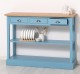 Console with 3 drawers, 1 shelf, oak top