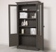 Showcase with 2 doors, with Cremone