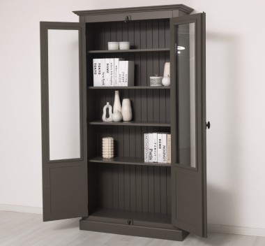 Showcase with 2 doors, with Cremone