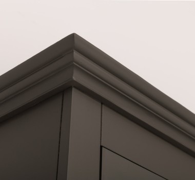 Showcase with 2 doors, with Cremone