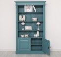 Bookcase with 2 doors, open shelf, Directoire Collection