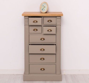 <p><strong id="product_name">Comoda cu 8 sertare, blat stejar, Colectia Directoire</strong> face parte din categoria <a id="cate