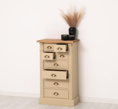 <p><strong id="product_name">Comoda cu 8 sertare, blat stejar, Colectia Directoire</strong> face parte din categoria <a id="cate