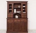 Kitchen sideboard 3 doors, 3 drawers BAS + 2 doors, 4 drawrs SUP, oak - Color_P081 - LAQUERED